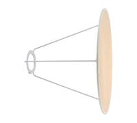 Gadpiparty Universal Fit Beige Round Cloth Lampshade for Table and Floor Lamps, Anti-Glare Light Diffuser with Easy Maintenance, for Home Decor and Nursery Use