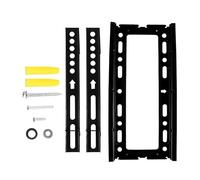 Gadpiparty Universal Steel Tv Wall Bracket Articulating Arm for 17-43 Inch Lcd Tvs, 1.2mm Thick Black Mount Suitable for Home and Office