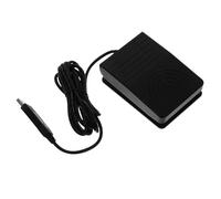 Gadpiparty USB Foot Pedal Computer Keyboard Action Pedal Programmable Foot with Ergonomic Design Comfort Macro Support for Video Games and Push to Talk Black Plastic