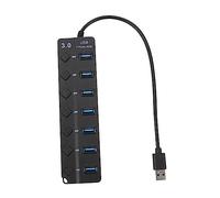 Gadpiparty Usb Hub Ports Dock Holder for Laptop Computer Accessories Multi-port for Desk Use