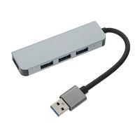 Gadpiparty Usb Hub Ports Lightweight Usb Port Expander for Laptop and Computer Fast Data Transmission Design Keyboards Mice and More