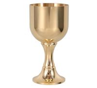 Gadpiparty Vintage Copper Wine Glasses with Golden Finish, Fluted Design for Great Drinking Experience, Suitable for Wine, Whiskey and Cocktails, Party Accessory and Home Bar Use