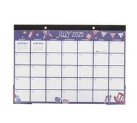 Gadpiparty Wall Calendar 2025-2026: Aesthetic 2025-2026 Wall Calendar - Practical English Monthly Planner For Family Home Office Business