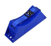 Gadpiparty Wall Mounted Gas Cylinder Bracket with Reinforced Abs Plastic Strap Propane Tank Holder for Secure Fixing Versatile Fit for Various Cylinder Blue Upgrade with Screws for Lab and