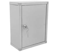 Gadpiparty Wall Suggestion Box Vintage Reusable Storage Box 10.61x8.25x4.32in Lockable Stainless Steel Simple Design for Holding Raffles and Notes Envelopes
