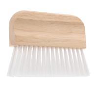 Gadpiparty Wall Texture Pattern Brush Wooden Handle, Flat Paint Brush for Walls, Artistic Paint Stripe Applicator Tightly Arranged Nylon Bristles, Comfortable Handling for Art Design