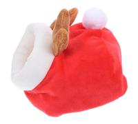 Gadpiparty Warm Cotton Bed for Small Animals and Hamsters, Easy to Clean Red Nest for Winter Use at Home, Comfortable Resting Place for Hedgehogs and Guinea Pigs