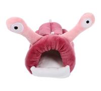Gadpiparty Warm Keeping Cotton Small Animal Bed for Guinea Pigs and Hamsters, Stylish Pink Resting Hut Providing Comfort in Autumn and Winter