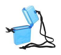 Gadpiparty Waterproof Diving Dry Box for Id Cards and Valuables with Floating Plastic Case, Secure Latch and Rope, Watertight Storage Container for Underwater Photography Gear Management