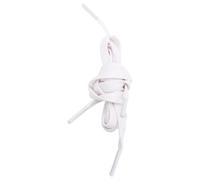 Gadpiparty Waxed Cotton Flat Shoelaces for Sneakers and Casual Shoes White | 120 Cm Pair, Simple Design for Mix and Match, Resists Fraying and Laces Easier