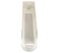 Gadpiparty White Abs Automatic Sliding Can Dispenser with Self Rolling Base