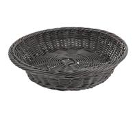 Gadpiparty Wicker Basket with Large Capacity for Bread and Fruit Storage Imitation Rattan Pp Material, Multifunctional Design Elegant and Natural Suitable for Store and Tabletops