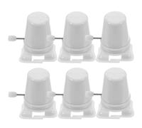 Gadpiparty Wind Up Walking Feet Robot Toy - 6pcs Clockwork Legged Robots - Mechanism Movement Plaything Great for Christmas Socks Gifts DIY Accessories Bag Fillers Clay Craft Pearl Mud