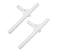 Gadpiparty Wire Grid Display Legs Reusable Reusable Reusable Reusable Reusable Reusable Plastic Support Base T Shaped 2pcs White for and Portable Space-saving Wire Grid Panels Wall Panels