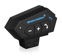 Gadpiparty Wireless Motorcycle Helmet Headset with Automatic Answering Noise Cancellation and Easy Control for Motorbike Riding