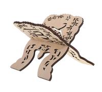 Gadpiparty Wooden Book Stand Holder for Quran and Bible Decorative Desktop Reading Rack with Angle Multipurpose Tabletop Book Holder for Comfortable Reading Experience