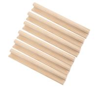 Gadpiparty Wooden English Letter Base Domino Tray 6pcs Game Holder for Craft Projects and Domino Games for Family Fun and Organization of Board