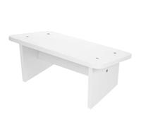 Gadpiparty Wooden Foot Rest Stool Under Desk Use with Beautiful Natural Wood Texture, Sturdy Multi-Functional Footstool for Home and Office, Supports Upright Sitting Posture