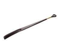 Gadpiparty Wooden Long Handle Shoe Horn Black Sturdy Shoe Helper for Adults