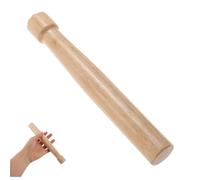 Gadpiparty Wooden Muddler with Ergonomic Grip for Mojitos and Fruit Drinks Versatile Lemon Juicer and Ice Crusher Bartender Tool for Mixing Cocktails and Fresh Beverages at Home Bar