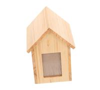 Gadpiparty Wooden Pet Urn for Dog and Cat Ashes Cinerary Box with Smooth Surface and Compact Design for Memorial Keepsake and Bone Ash Storage