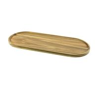 Gadsby Acacia Wooden Serving Platter Tray - 25 x 60cm, Rectangle Wood Serving Boards for Food, Appetisers, Home Decor