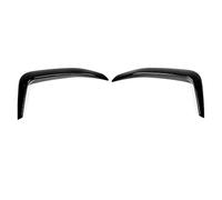 GADSJI, for Ford, for Mustang, Mach-E 2021-2023 Fog Light Air Vent Trim Carbon Fiber Look Front Bumper Side Lamp Intake Frame Spoiler Splitter Fog Light Grille Cover(Glossy Black)