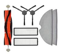 GADSJI For Xiaomi, MI Robot Vacuum Mop 2 Pro Plus STYTJ02ZHM Accessories Vacuum Cleaner Spare Parts Replacement Brush Filter Mop Cloth Robotic Cleaner Replacement Set(Size:EH)