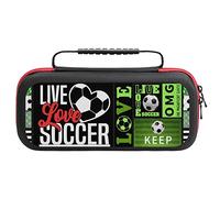 GADZILLE Switch Carrying Case Compatible with Nintendo Switch Soccer Switch Game Case with 20 Games Cartridges Hard Shell Travel Carrying Case for Nintendo Switch Console & Accessories