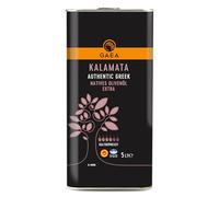 Gaea Kalamata Authentic Greek Extra Virgin Olive Oil 5L - Cold Pressed EVOO for Cooking, Salads, Dipping & Drizzling - Mediterranean Olive Oil - Large 5 Litre Tin