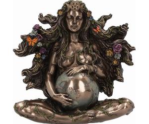 Gaea Mother Earth of All Life Bronze Figurine
