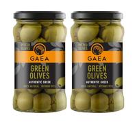 GAEA Pitted Green Olives 2x290g