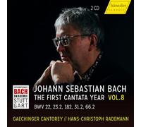 Gaechinger Cantorey; Hans-Christoph Rademann - VISION.BACH - The First Cantata Year, Vol. 8 (BWV 22, 23.2, 182, 31.2, 66.2)
