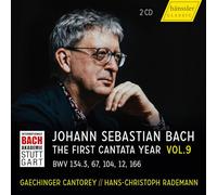 Gaechinger Cantorey; Hans-Christoph Rademann - VISION.BACH - The First Cantata Year, Vol. 9 (BWV 134.3, 67, 104, 12, 166)