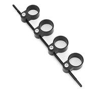 Gaeirt Finger Exerciser, Piano Finger Separator Musical Instrument Accessories for Musical Beginner for Piano guitar(Black large (adjustable span))