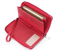 GAEKEAO Leather Purses for Women, Large Capacity Ladies Purse, RFID Purses for Women with Multiple Card Slots and Roomy Compartment