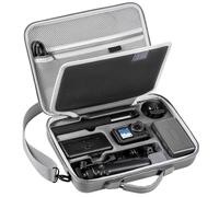 Gaekol Action 5 pro Carry Case, Portable Waterproof Carrying Travel Bag for DJI Osmo Action 5 pro/4/3 Adventure Combo Accessories For DJI MIC 2 /Multi Functional Charging Handle