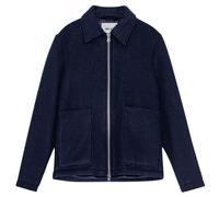 Gael Wool Jacket - Navy Blue S