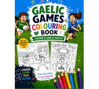 Gaelic games child's colouring book