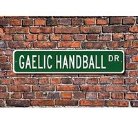 Gaelic Handball Sign Gaelic Handball Fan Gaelic Handball Player Irish Handball Street Sign 4x16 inches