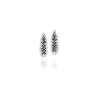 GaelSong Irish Dance Shoes Silver Earrings Accessories for Women with Jewelry Gift Box Sterling Silver No Gemstone
