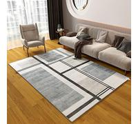GAENZA Removable Washable Graphene Electric Heating Carpet, Plush Area Rug Heater Floor Mat, Heated Floor Mat under Desk Table Bedside Electric Heated Rug with Thermostat And Timer,08,39.37x59.06in
