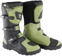 Gaerne Adventure Aquatech waterproof Motorcycle Boots, black/green, size 42