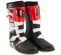 Gaerne Balance Classic Motorcycle Boots, red/black, size 47