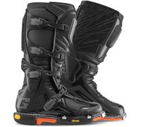 Gaerne Fastback Supermoto Motorcycle Boots, black-orange, size 40 for Men