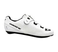 Gaerne G Tuono Road Cycling Shoes - High-Performance Road Bike Shoes with Stiff Sole, Secure Dial Closure & Ventilated Fit - Matt White - Size 46