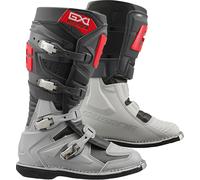 Gaerne GX1 Motocross Boots, Grey/Red, 12 UK