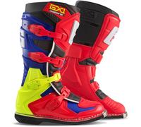 Gaerne GX-1 Goodyear Motocross Boots, red/neon yellow, size 48