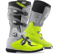 Gaerne GX-J Kids Motocross Boots, grey-yellow, size 39