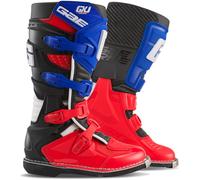 Gaerne GX-J Kids Motocross Boots, white-red-blue, size 40
